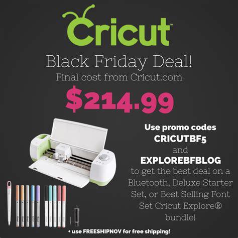 cricut black friday sale